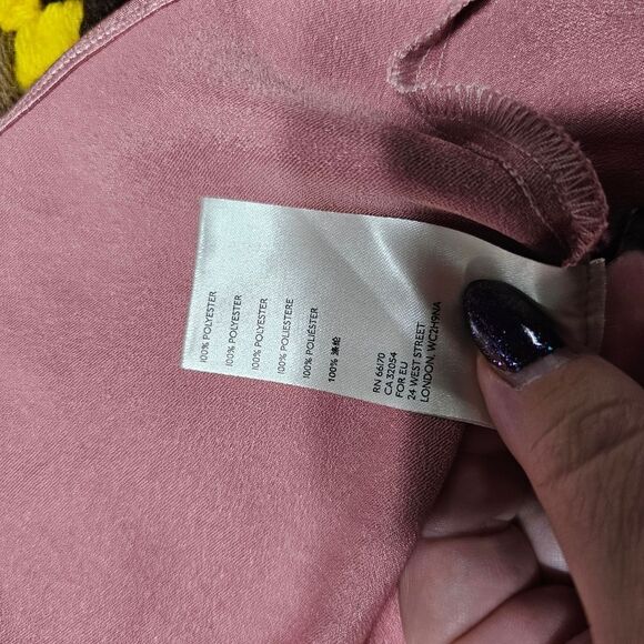 Free People Beatrice Dress in Dusty Rose size 2 - Picture 8 of 8